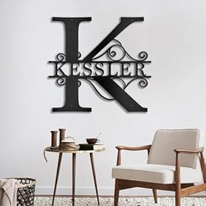 Custom Metal Signs | Metal Name Sign | Metal Wall Art | Split Letter Monogram Wall Decor | Metal Wall Art Last Name Sign | Family Name Sign | Personalized Wedding Gift | Outdoor Metal Sign Decor Custom Metal Signs Metal Name Sign Metal Wall Art Split Letter Monogram Wall Decor Metal Wall Art Last Name Sign Family Name Sign Personalized Wedding Gift Outdoor Metal Sign Decor