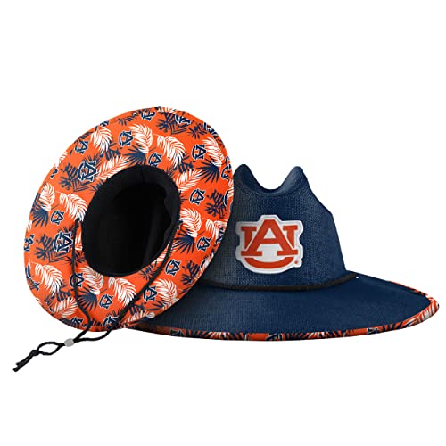 Image of FOCO Auburn Tigers NCAA Team Color Straw Hat