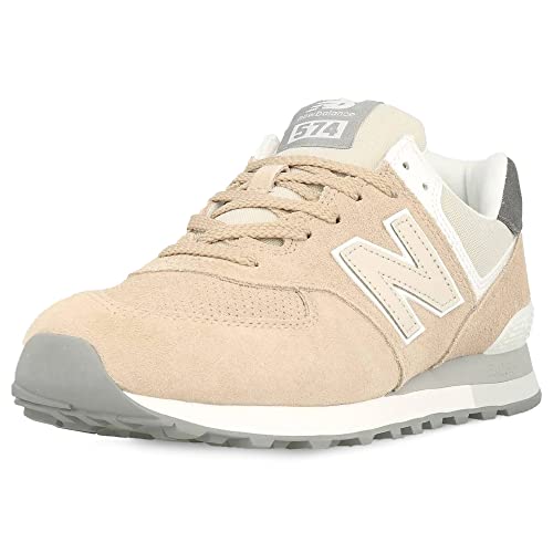 Preisvergleich Produktbild New Balance Unisex-Erwachsene 574 V2 Schnür-Sneaker, Beige, 43 EU