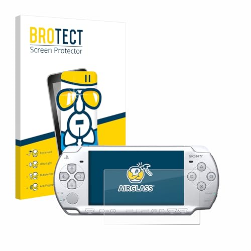 brotect Protection Écran Verre pour Sony PSP 2004 Film Protecteur Vitre 9H [Anti-Rayures, Transparent]