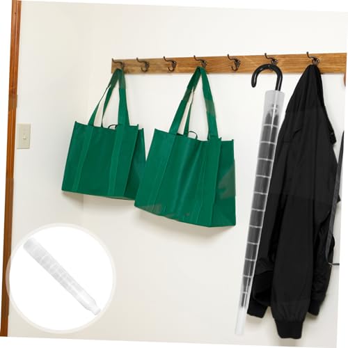HAWILLOSCH 2pcs Simple Stylish Umbrella Telescopic Sleeve Large Compact Rain Umbrella Case Flexible Retractable Travel Cover