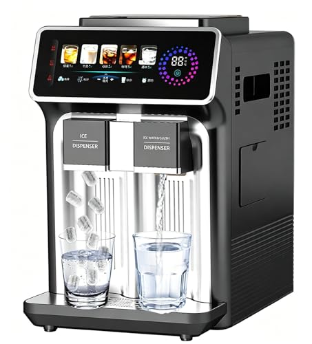 Fabricadora de hielo 3 en 1, 15kg/24h, para hogar y oficina miniatura 1