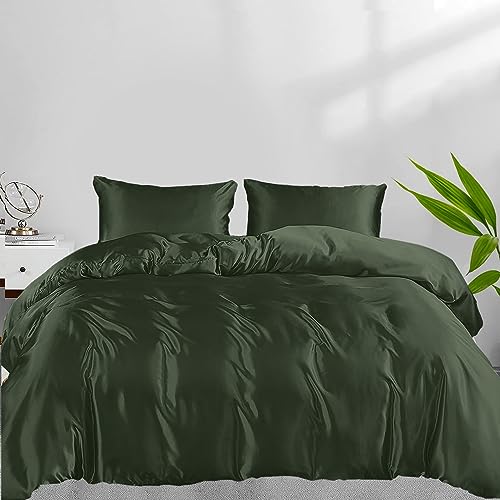 LINENWALAS 100% Organic Bamboo Small Double Core Bedding Set for 4ft Bed