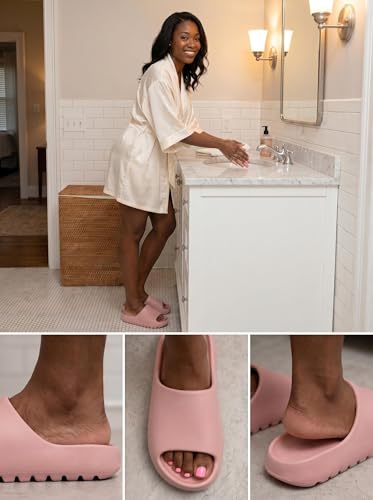 Image of Cloud Slides for Women Men, Unisex Recovery House Slippers