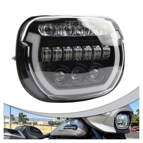 Phare LED E24 pour Motos avec Faisceau Haut Bas Haute Performance et DRL - 2