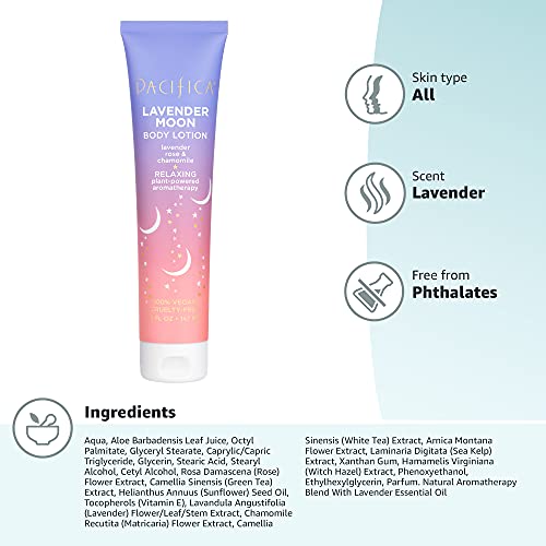 Pacifica Body Lotion - Lavender Moon 5 Oz #TOP5