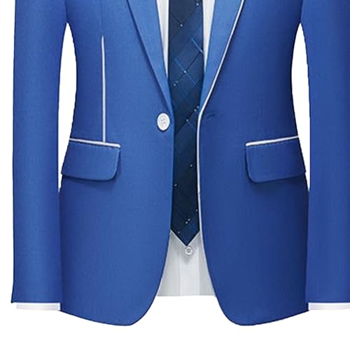Men's Suit Jacket Notched Lapel Casual Fashion Dress Blazer Business Trend Casual Handsome Shirt Tops3