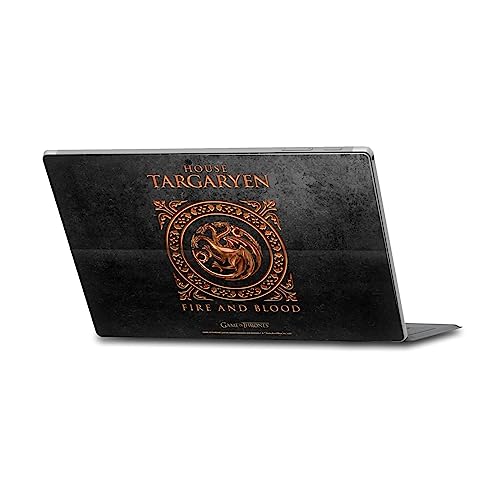 Skin GoT Maison Targaryen Head Case Designs pour Microsoft Surface Pro 4/5/6