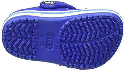 Image of crocs Unisex-Child Bayaband Clogs K Cerulean Blue 9 Kids UK (C9) (205100-4O5)