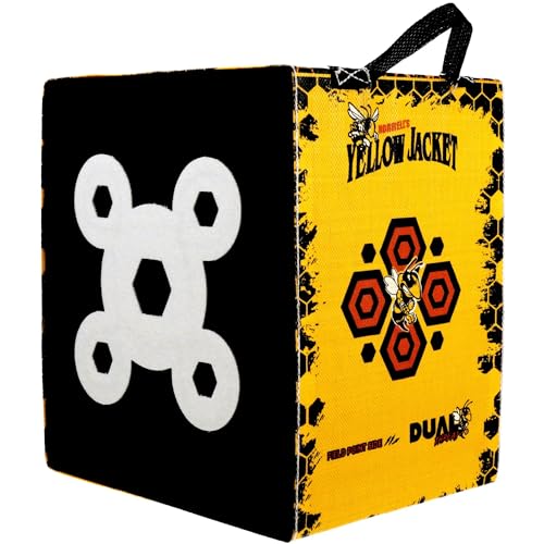 Morrell Yellow Jacket Dual Threat 380 FPS Foam Archery Target Block for Compound Bows and Crossbows