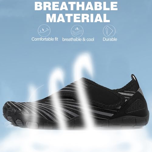 Image of Hike Barefoot Shoes Women Men Pro Water Footwear Wide Toe Box Non-Slip Unisex Athletic Outdoor Running Shoes