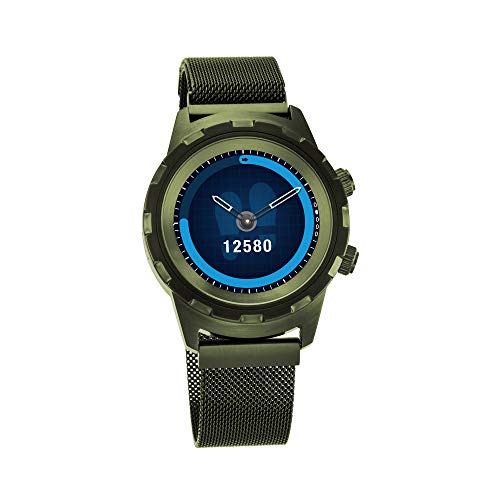 Image of Titan Connected X Hybrid Smartwatch for Men with Heart Rate Monitor + Full Touch Display + Interchangeable Strap