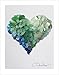 Love. Raw Sea Glass Heart. Unique Fine Art Photography Print. 11x14 Poster. Great For Framing. Best Quality Gifts for Him, Her, Birthday, Christmas, Mother's Day & Valentines Day for Men, Women & Kids