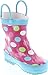 Static Footwear Kids Fashion Waterproof Rain Boots,Polka Dots,11/12