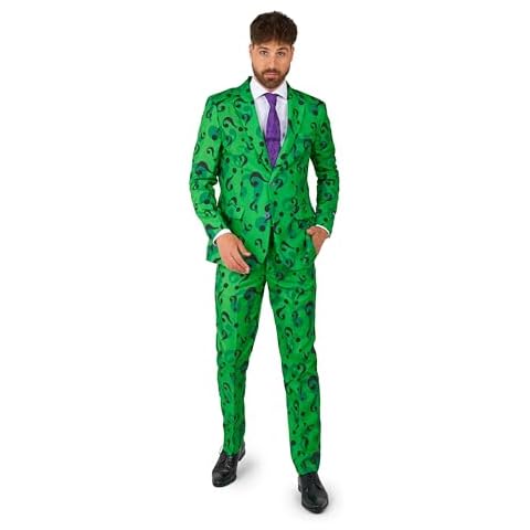 Suitmeister Men's Halloween Suit Stylish & Creepy Prints Cover