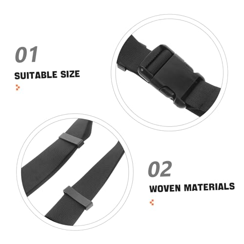 Beaupretty Heavy Duty Elastic Web Belt for Men and Women Adjustable Nylon Hiking Belt Quick Release Buckle Versatile Outdoor Utility Strap for Travel and Adventure Activities3