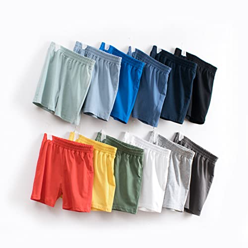 Boys’ Jersey Shorts Toddler Kids Athletic Soccer Basketball Cotton Shorts for Boys Girls with Pockets Pull-On Bottoms2