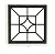 Nuvo Iron ACW54-EC 15" Square Insert Gate, Black