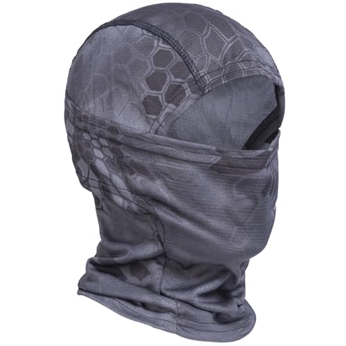 Image of Camo Balaclava Face Mask for Man and Women-Hunting,Skiing,Motorcycle Windproof,UV Protection&Military Training