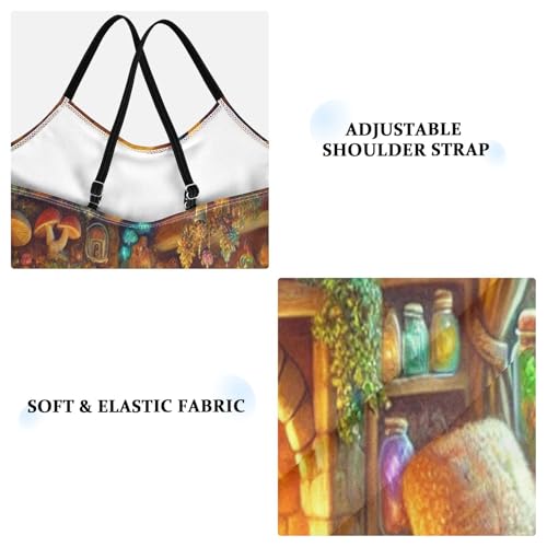 Magic Mushrooms Fire Bathing Suits for Girls Swimsuit Swimsuits One Piece Summer Beach Swimwear3