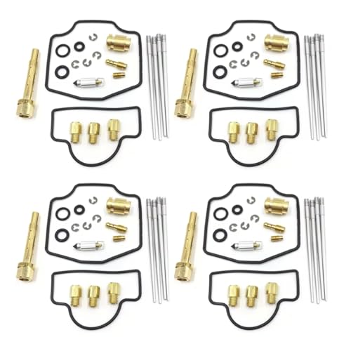Kit réparation carburateur pour moto Gamma VJ21 VJ22 joint pointeau gicleur 4set