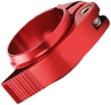 Seatpost Clamp Designed for Dahon, Compatible with 40mm and 41mm, Built from 6061T6 Aluminum Alloy Red 41mm QC99