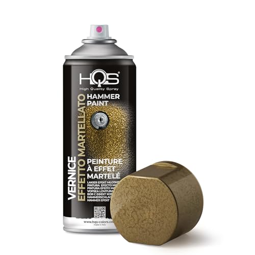 Hqs Bomboletta Di Vernice Spray 400Ml Effetto Martellato (Bronzo) - 2