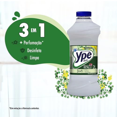 Ypê Desinfetante Bak Eucalipto 2L