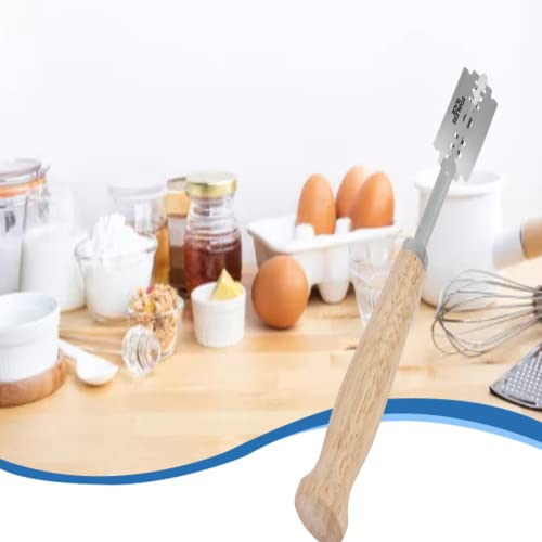Roestvrijstalen Broodmessen Keuken Lichtgewicht Broodmes Gereedschap Voor Het Snijden Van Brood Kaastaart Snijd Brood Met 4 Vervangende Mes - Image 5