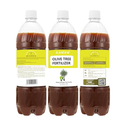 Oliven Dünger Bio, Dünger für Olivenbaum, 1000 ml, 100% Natürlicher Vitalstoffkomplex Mit Mikroorganismen und Pflanzenkohle, für Reiche Ernte und Gesunde Pflanzen