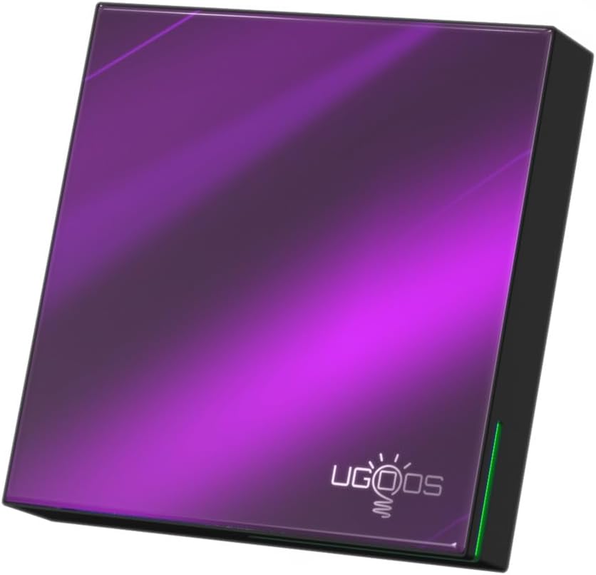 Ugoos SK4 TV Box Android 14.0 Amlogic S905x5M-J 4GB RAM 64GB ROM 2.4G/5G Dual WiFi Ethernet 100M USB 2.0 BT5.4 Support AV1 VP9 H.265 4K HDR Box
