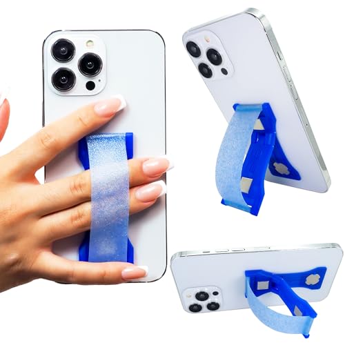 LOVEHANDLE PRO Phone Grip + Kickstand - Sapphire Glitter