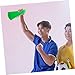Mikikit Cheer Megaphone Portable Plastic Horn for Parties Sports Ceremonies Cheering Props Noise Maker for Outdoor Activities Colors Safe Material