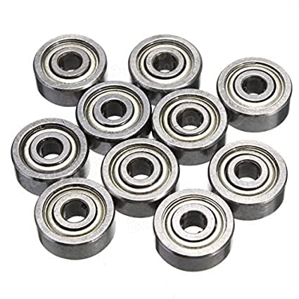 ZUBSHA 623Zz (3mm X 10mm X 4mm) Double Shielded Miniature Ball Bearing, For 3D Printers, Robotics, DIY Projects Pack of 10 Pcs (B0C4KZ8G1Y) Amazon Price History, Amazon Price Tracker