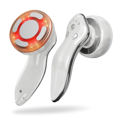 Masajeador Anticelulítico, Tecey Radiofrecuencia Facial Corporal Celulitis Masajeador Electrico, Celulítico Eléctrico para Masaje de Cintura, Abdomen, Glúteos, Brazos, Piernas y Espalda