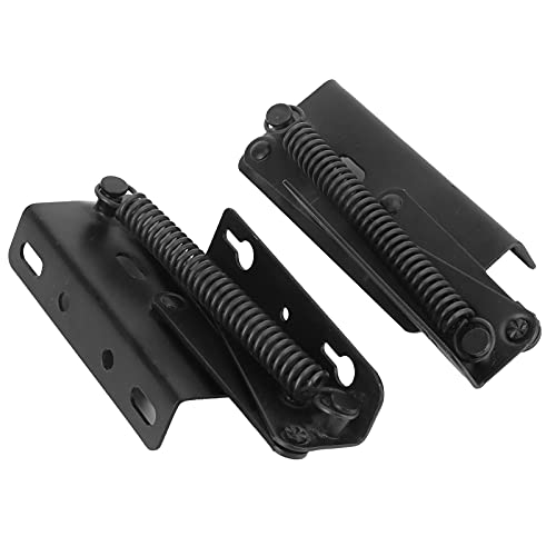 Omquot Bisagra de Resorte Triangular, Accesorio de Muebles de Hierro Fuerte para Cama Plegable de 5,9x2,0 Pulgadas