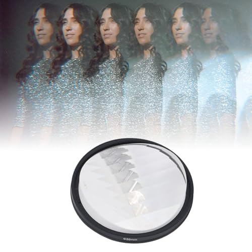 ASHATA Linear Glass Prism Camera Filter, MRC Coating, Repetitive Image Photography Foreground Blur - Image 4