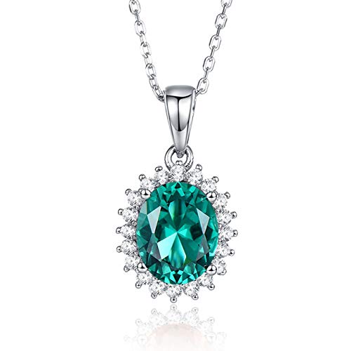 Collier zultanite véritable en argent pour femme avec pierre magique à changement de couleur