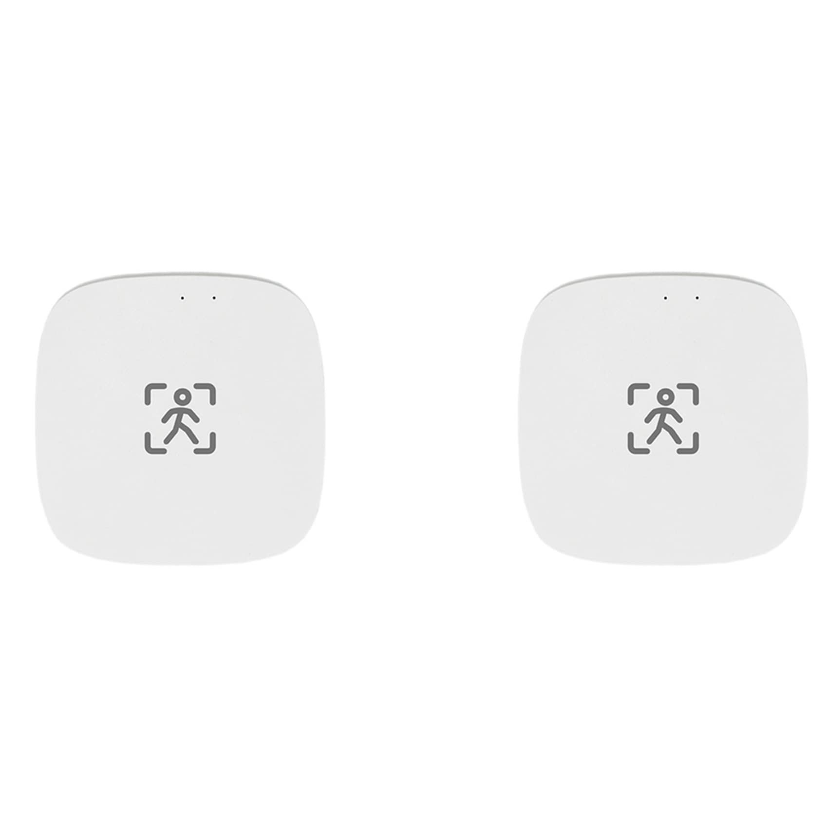 2X Sensor de Movimiento de Presencia ZigBee con Detección de Luminancia/Distancia 5/110/220V Tuya Life Automatización Del Hogar