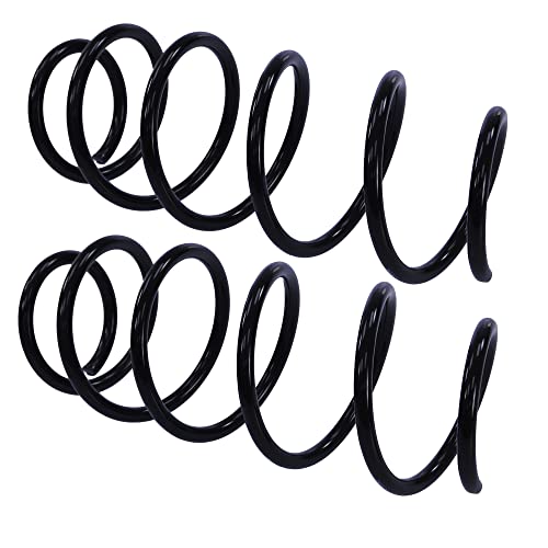 ATEC GERMANY 2x Muelle de suspensión delantero izquierdo y derecho compatible con OPEL ASTRA H Caravan (A04), ASTRA H (A04), ASTRA H furgoneta/vagoneta (L70)