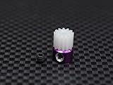 kyosho mini inferno st parts Farbe : Purple Kyosho Mini Inferno Tuning Teile Delrin Motor Gear (12T) - 1Pc Set Purple