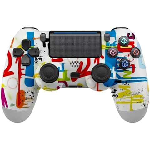 ZHCWM Wireless Controller for PS4, Joystick Remote for PS4 Controller/Slim/Pro,Dual Vibration Cover