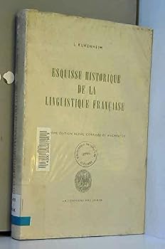 Hardcover Esquisse Historique De La Linguistique Francaise Book