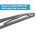Rear Wiper Blade,ASLAM 12J Rear Windshield Wiper Blades Type-E for Original Equipment Replacement,Exact Fit(Pack of 2)