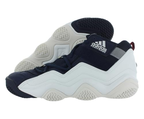 adidas Top Ten 2000 Mens Shoes Size 16, Color: Legend Ink/Footwear White/Team College Burgundy-Blue