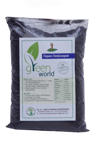Green World Organic Vermi compost/kechwa khaad nutrition for plants combo offer (100)-image-25