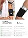 HOT SHAPERS Women’s Arm Trimmers – Sweat-Enhancing Slimming Sleeves for Toned Arms & Upper Body Contouring with Phone Pocket (Regular) Black