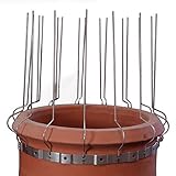 1 x Defender Edelstahlschornstein Pot Gurt (1070 mm).