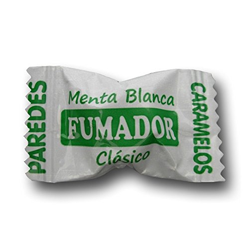 CARAMELOS FUMADOR - PAREDES - 800 GR - SABOR MENTA.
