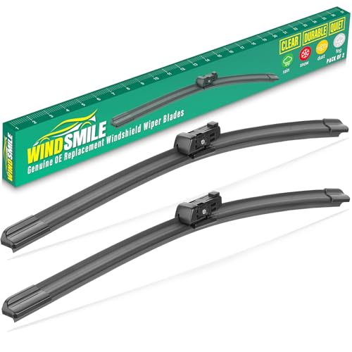 24" 19" Windshield Wiper Blades Replacement for Honda Civic 2022 2023 2024 2025 / Honda CRV CR-V Acura Integra 2023 2024 2025 Premium All Weather Front Wipers Set - OEM Quality (Pack of 2) by WINDSMILE - Used condition - US$20.12